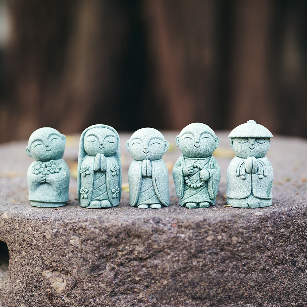 Patung Buddha Jepang Ornamen M - Aquarium Fish Japan ulasan dan harga