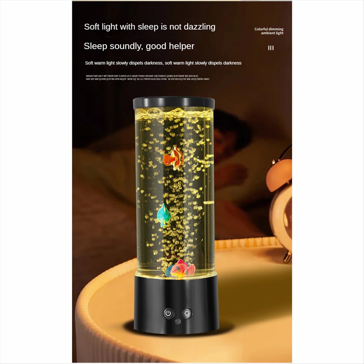 *A99Z Lampu Ikan Mini RGB Bubb - Aquarium Fish Colour ulasan dan harga