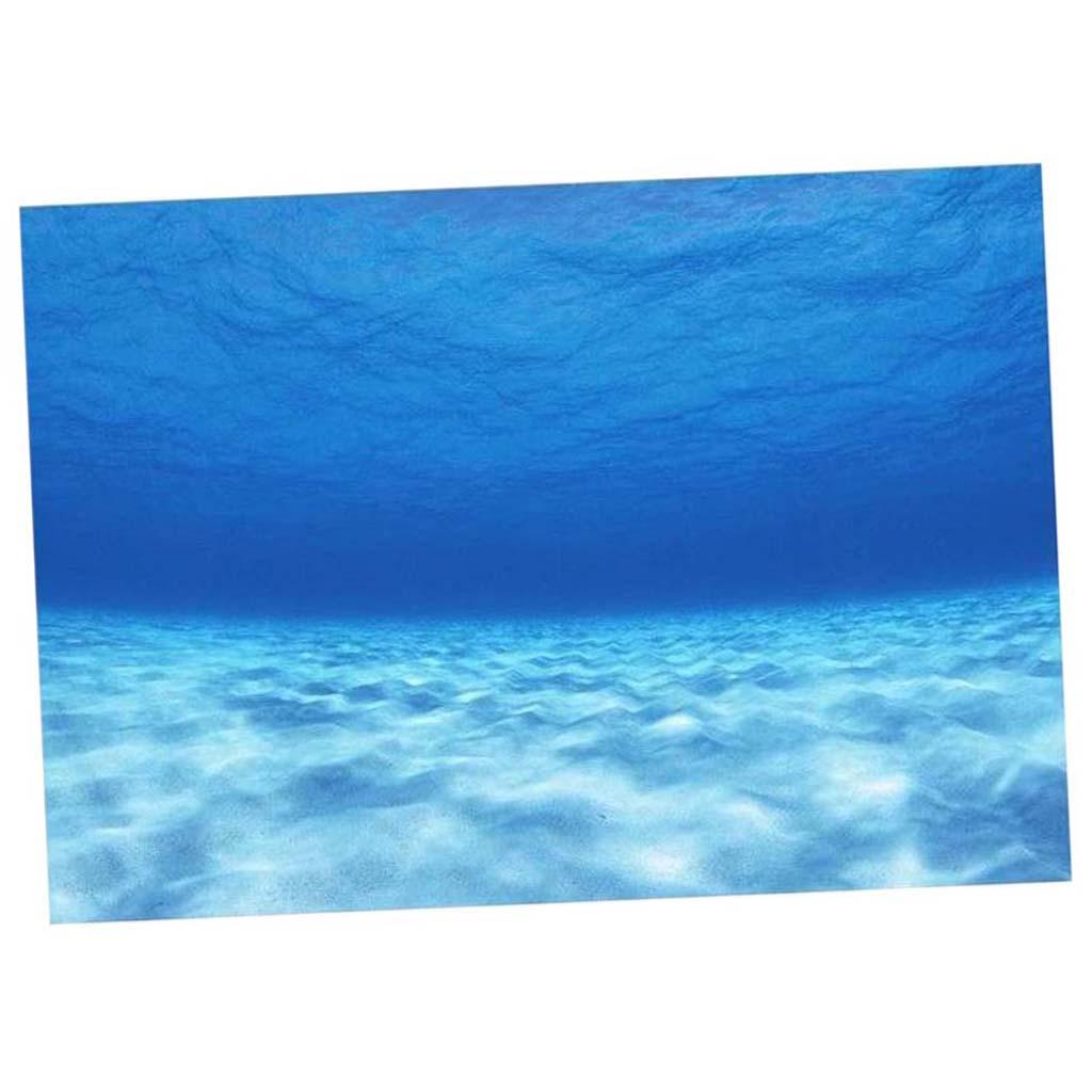 Stiker Gambar 3D Latar Belakan - Fish In Aquarium Picture ulasan dan harga