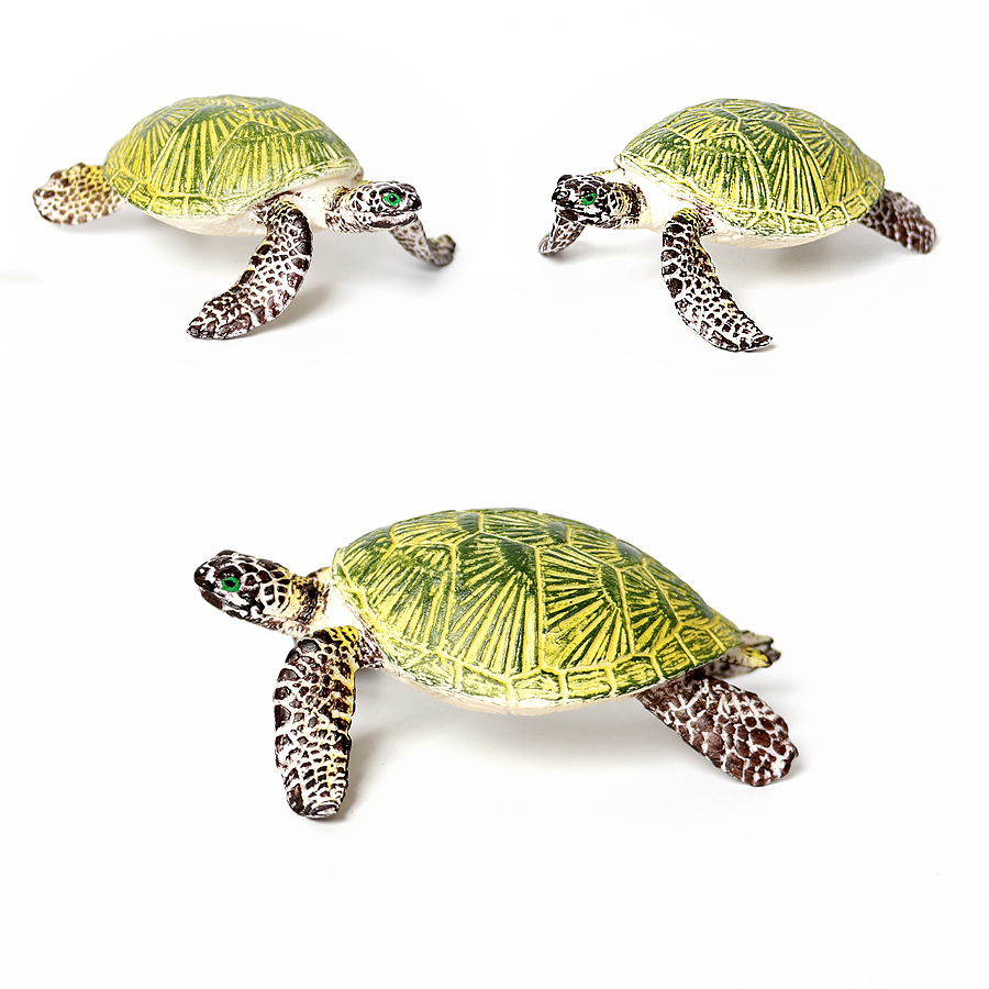 Miniatur realistis kehidupan l - Fish Toy In Aquarium ulasan dan harga